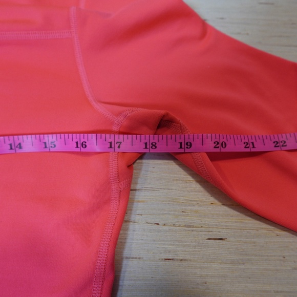 Adidas Women’s ClimaWarm Hoodie Small Coral Pink Long Sleeve Thumbholes - Picture 5 of 6